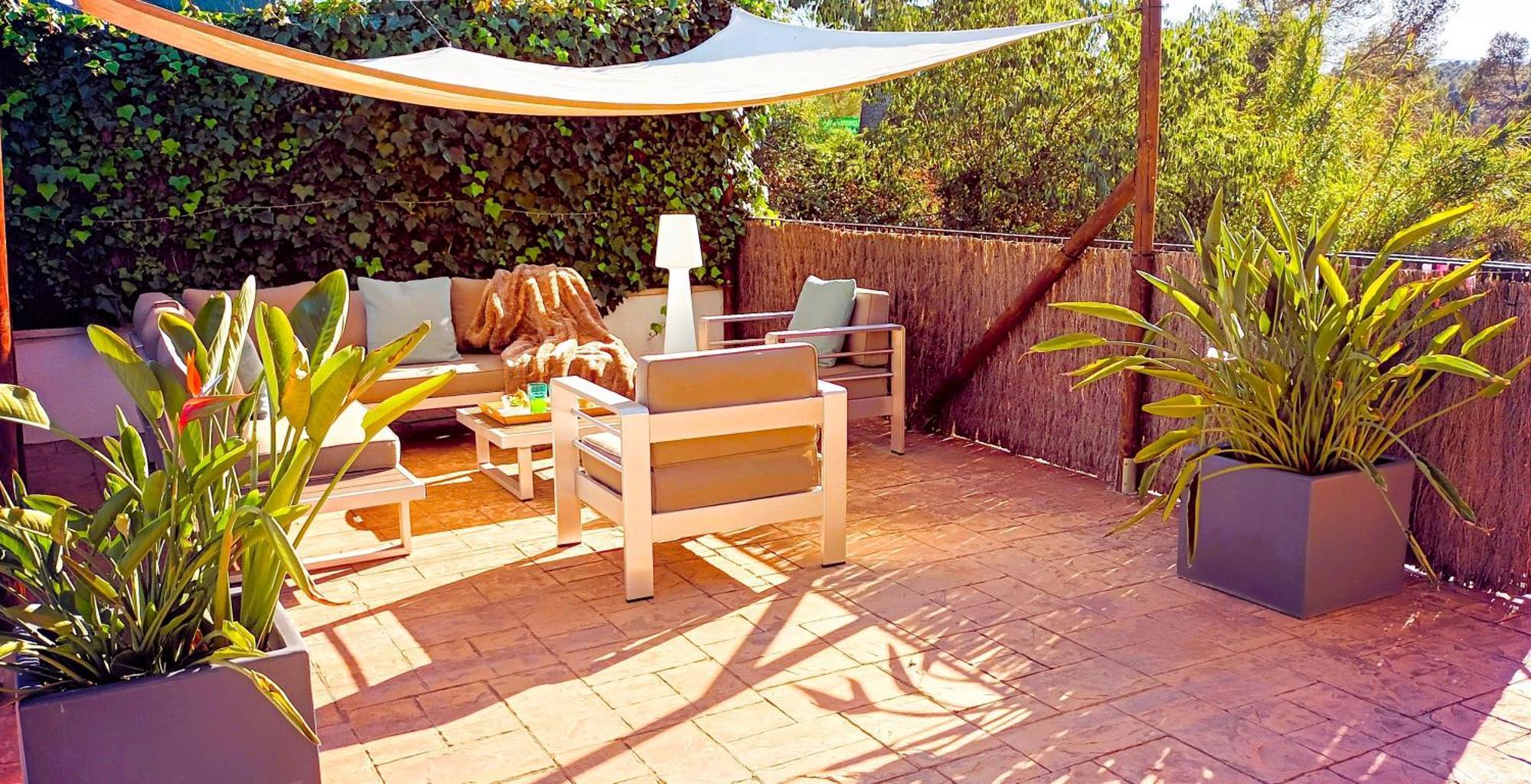Morera Blanca Piscina, Barbacoa, Chill-Out San Mateu de Bages Dış mekan fotoğraf